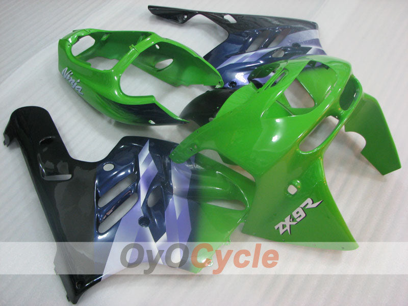 Kit carene per NINJA ZX-9R 94-97 - Verde, Viola, Nero - Stile di fabbrica #OYO87906073 Immagine principale del prodotto