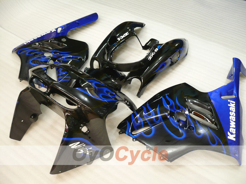 Kit carene per NINJA ZX-9R 94-97 - Blu, Nero - Fiamma #OYO87906075 Immagine secondaria del prodotto