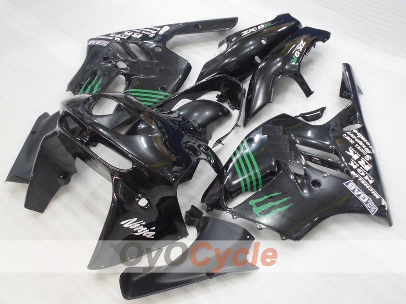 Kit carene per NINJA ZX-9R 94-97 - Nero - Monster #OYO87906076 Immagine secondaria del prodotto