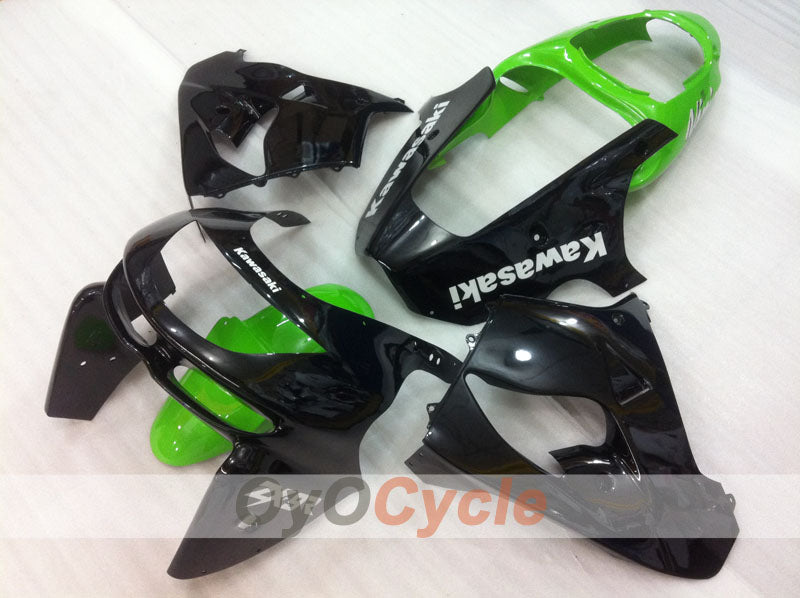 Kit carene per NINJA ZX-9R 98-99 - Verde, Nero - Stile Originale #OYO87906078 Immagine principale del prodotto