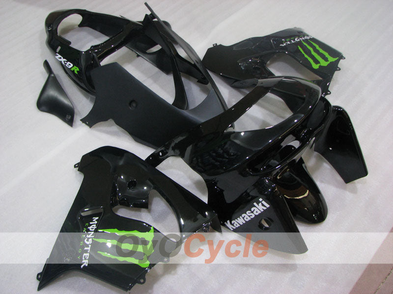 Kit carene per NINJA ZX-9R 98-99 - Nero - Monster #OYO87906079 Immagine principale del prodotto