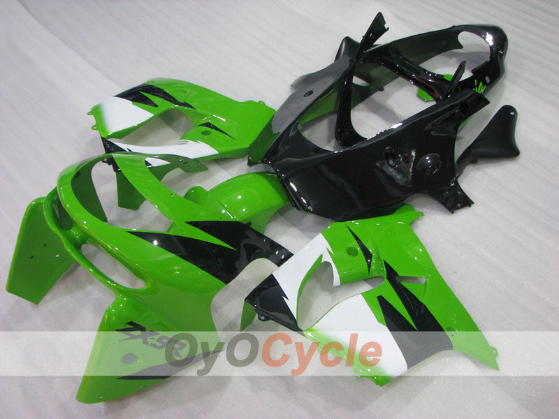 Kit carene per NINJA ZX-9R 98-99 - Verde, Nero - Stile di fabbrica #OYO87906081 Immagine principale del prodotto