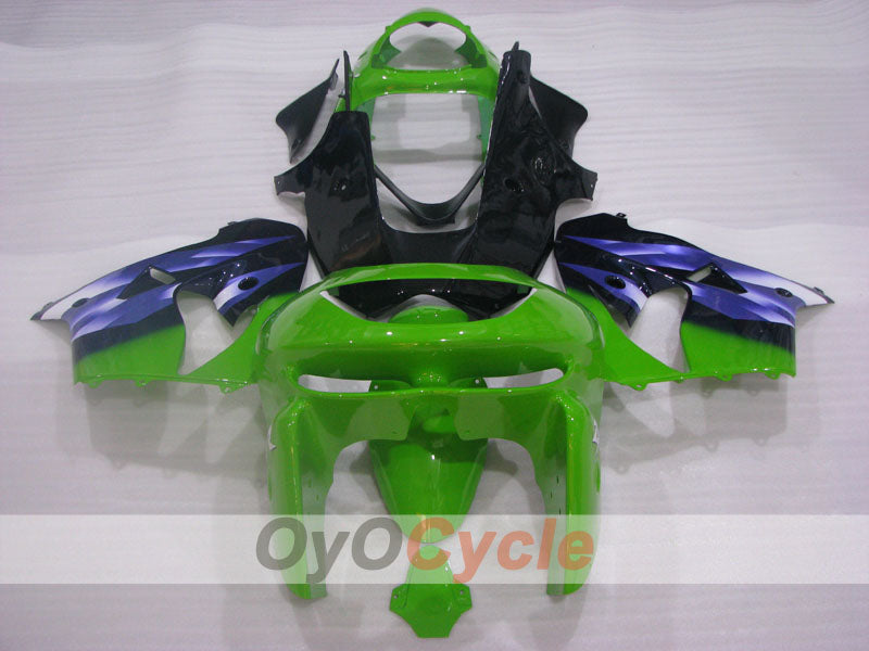 Carenatura per NINJA ZX-9R 98-99 - Verde, Viola, Nero - Stile Originale #OYO87906082 Immagine secondaria del prodotto