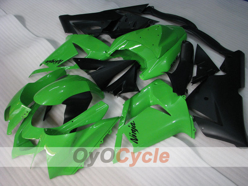 Carenatura a iniezione per NINJA ZX-10R 04-05 - Verde, Nero - Stile di fabbrica #OYO87906090 Immagine secondaria del prodotto
