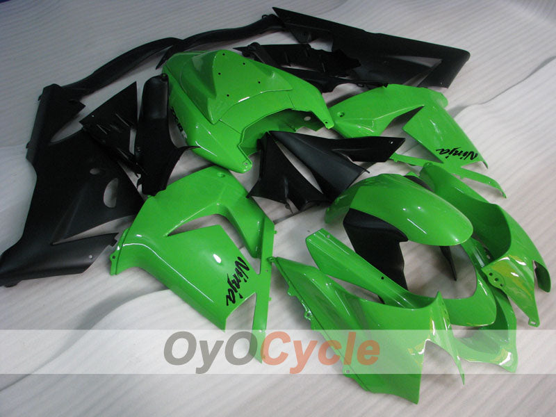 Carenatura a iniezione per NINJA ZX-10R 04-05 - Verde, Nero - Stile di fabbrica #OYO87906090 Immagine principale del prodotto