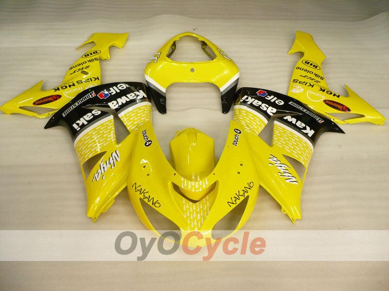 Kit carene a iniezione per NINJA ZX-10R 06-07 - Giallo - Nakano #OYO87906091 Immagine secondaria del prodotto