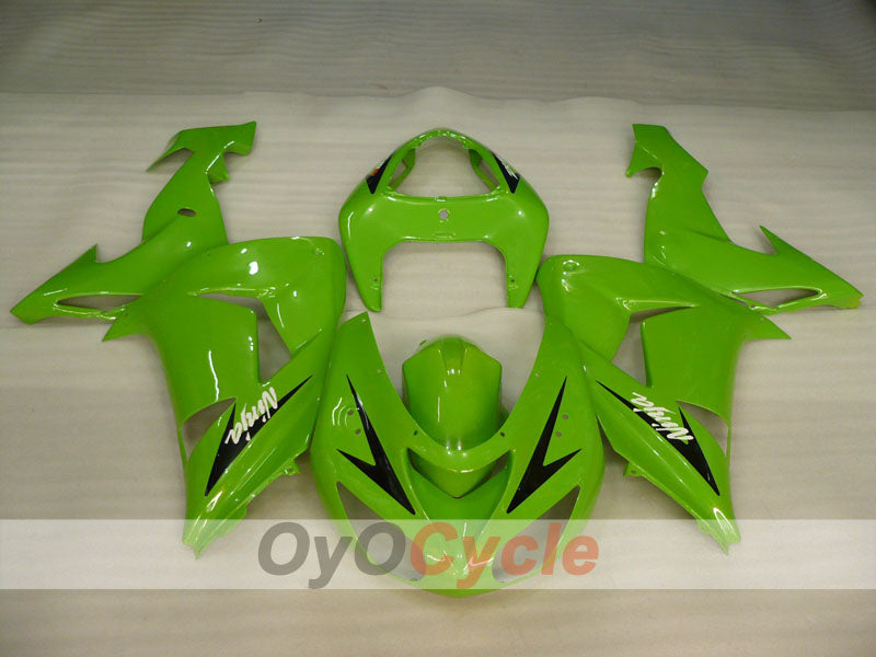 Carene a iniezione per NINJA ZX-10R 06-07 - Verdi - Stile Originale #OYO87906092 Immagine secondaria del prodotto