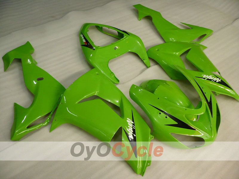 Carene a iniezione per NINJA ZX-10R 06-07 - Verdi - Stile Originale #OYO87906092 Immagine principale del prodotto