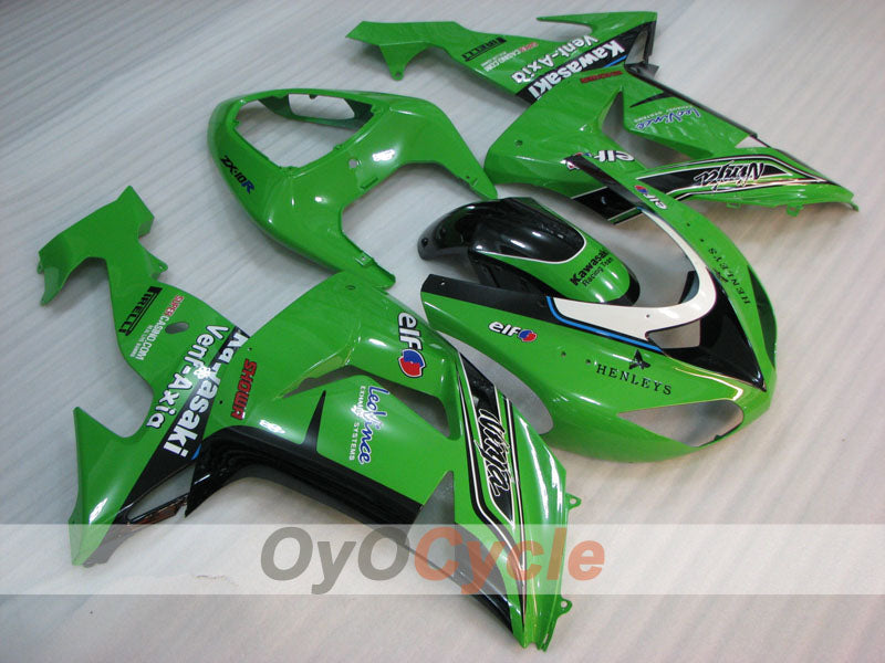 Kit carene a iniezione per NINJA ZX-10R 06-07 - Verde - PIRELLI #OYO87906097 Immagine principale del prodotto