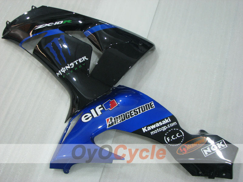 Carenatura lato destro e sinistro per Kawasaki 06-07 Ninja ZX-10R #OYO87913418 Immagine principale del prodotto