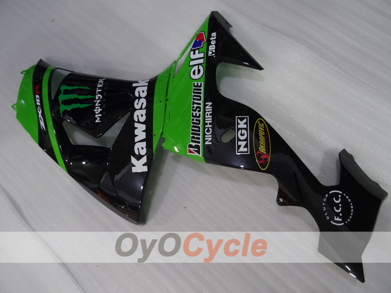 Carenatura laterale sinistra e destra per Kawasaki 06-07 Ninja ZX-10R #OYO87913422 Immagine secondaria del prodotto