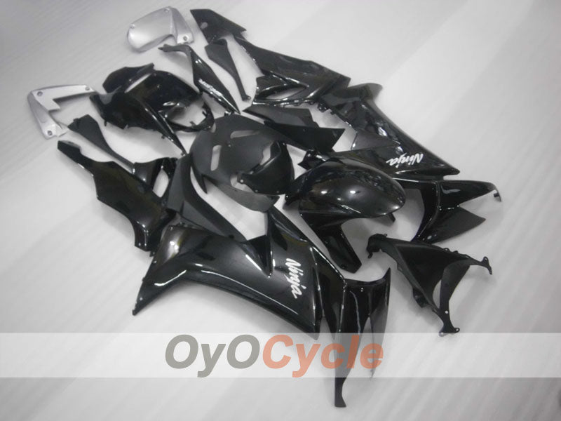 Kit carene stampate a iniezione per NINJA ZX-10R 08-10 - Nero - Stile originale #OYO87906111 Immagine secondaria del prodotto