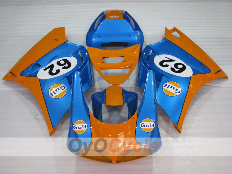 Kit carene a iniezione per Ducati 996 del 99-02 - Arancione, Blu - Stile di fabbrica #OYO87906149