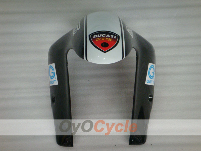 Kit Carene a Iniezione per Ducati 1098 07-09 - Bianco, Nero - Xerox #OYO87906232