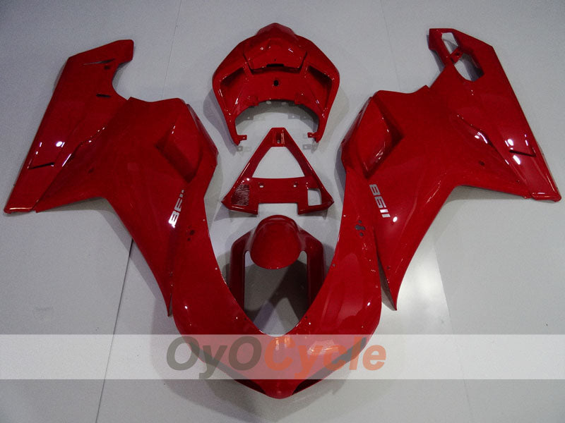 Kit carene a iniezione per Ducati 1198 09-11 - Rosso - Stile Originale #OYO87906256 Immagine secondaria del prodotto