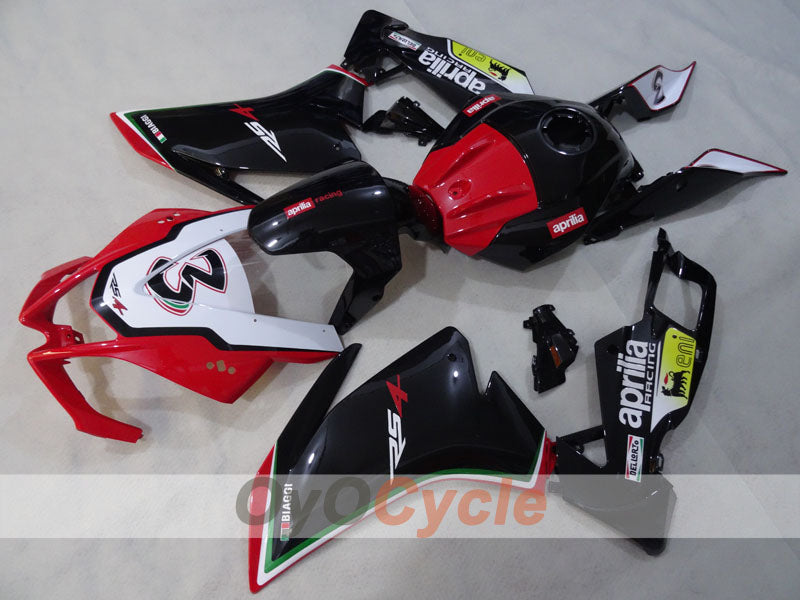 Carenatura completa per Aprilia RSV4 09-14 - Rosso, Bianco, Nero - Stile Factory #OYO87906286 Immagine principale del prodotto