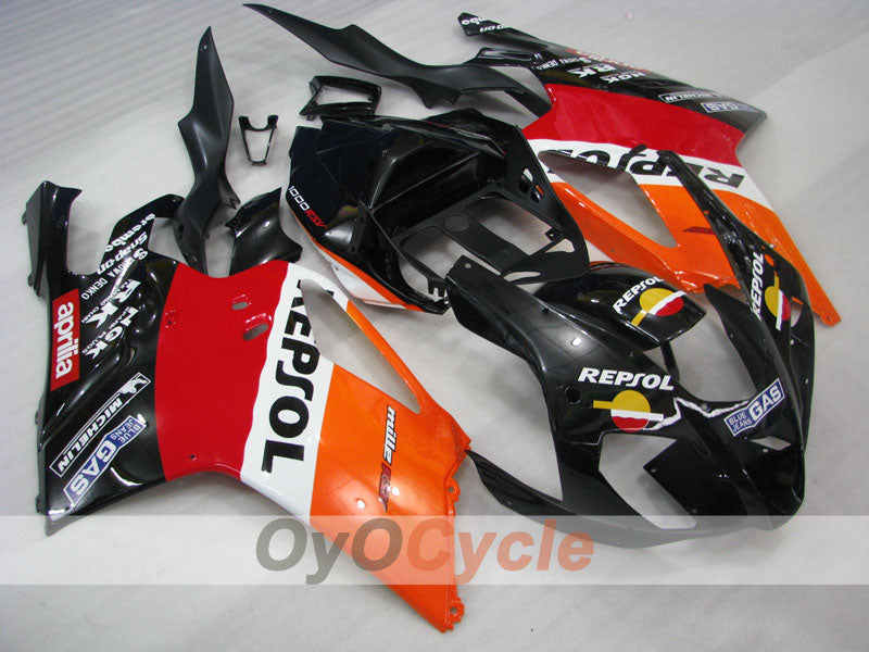Kit carene per Aprilia RSV1000R 03-06 - Rosso, Arancione, Nero - PEPSI #OYO87906293 Immagine principale del prodotto