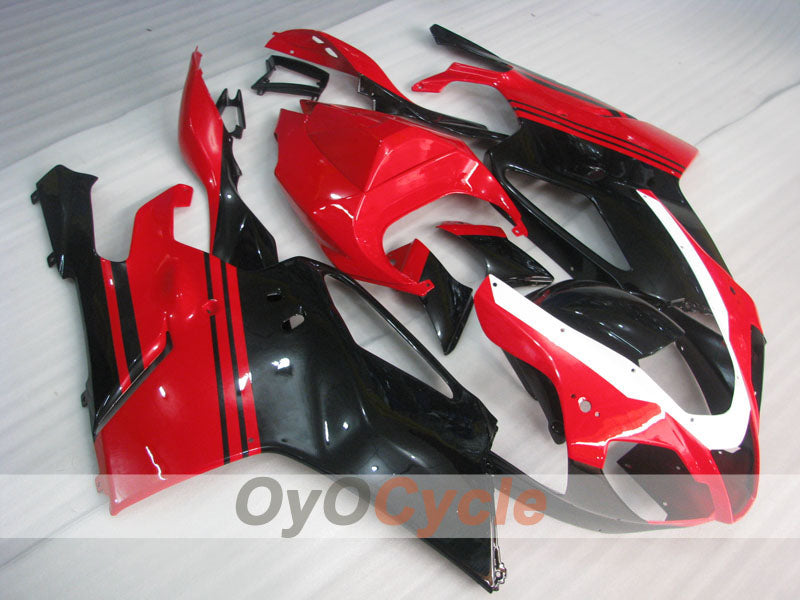 Kit carene per Aprilia RSV1000R 03-06 - Rosso, Nero - Stile Factory #OYO87906294 Immagine secondaria del prodotto