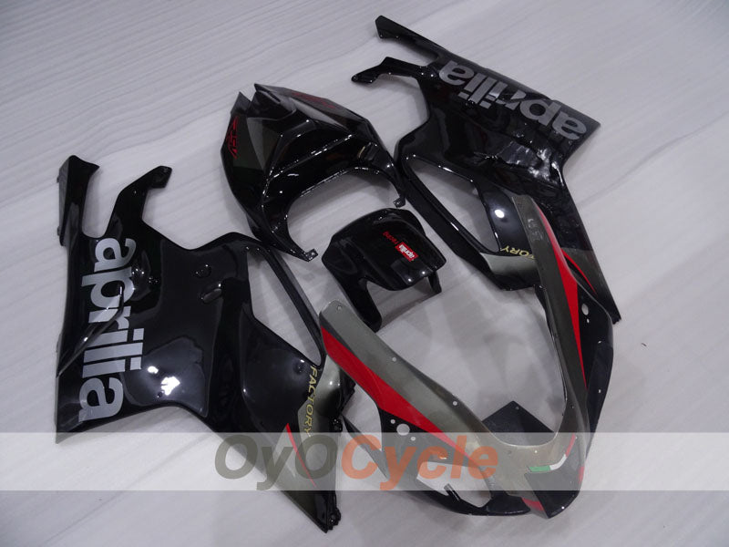 Kit carene per Aprilia RSV1000R 03-06 - Nero, Grigio, Opaco - Stile originale #OYO87906297 Immagine principale del prodotto