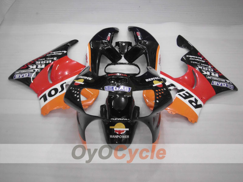 Kit carene per CBR919RR del 98-99 - Rosso, Arancione, Nero - Repsol #OYO87906361 Immagine secondaria del prodotto