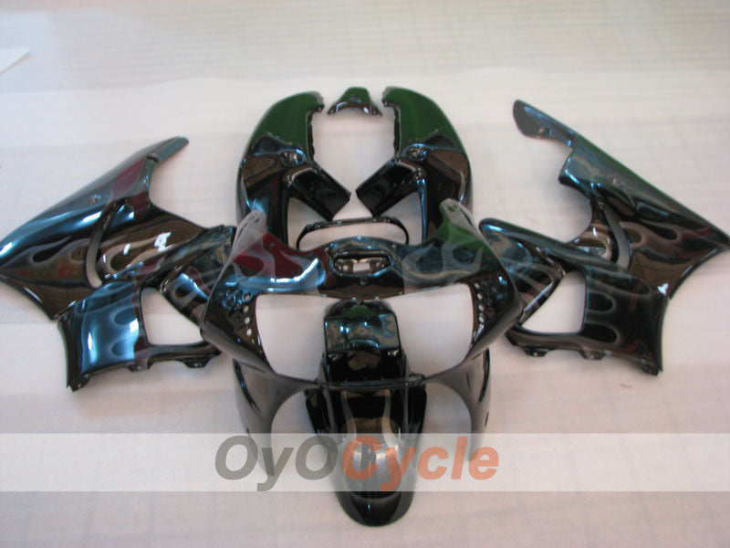 Carene complete per CBR919RR anni 98-99 - Nero - Fiamme #OYO87906376 Immagine secondaria del prodotto