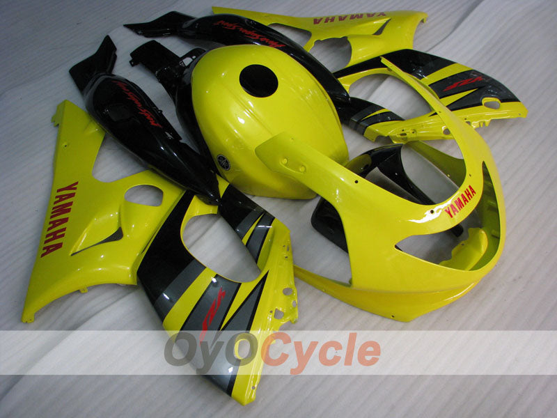Carena a iniezione per YZF600R anni 97-07 - Giallo, Nero - Stile di fabbrica #OYO87906397 Immagine principale del prodotto