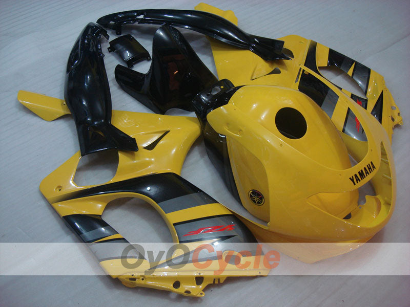 Kit carene a iniezione per YZF600R 97-07 - Giallo, Nero - Stile di fabbrica #OYO87906399 Immagine principale del prodotto