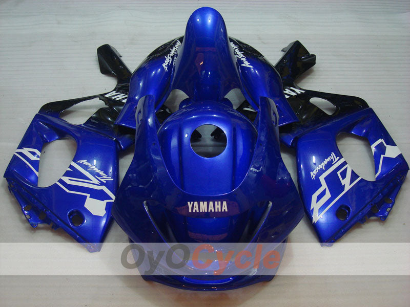 Kit carene a iniezione per 97-07 YZF600R - Blu, Nero - Stile di fabbrica #OYO87906401 Immagine secondaria del prodotto