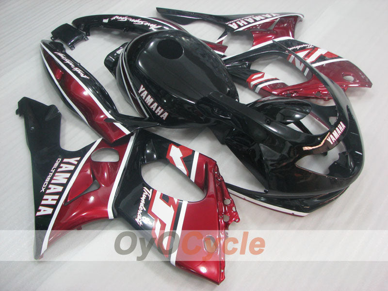 Kit Carena a Iniezione per YZF600R 97-07 - Colore Vino Rosso, Nero - Stile di Fabbrica #OYO87906431 Immagine principale del prodotto