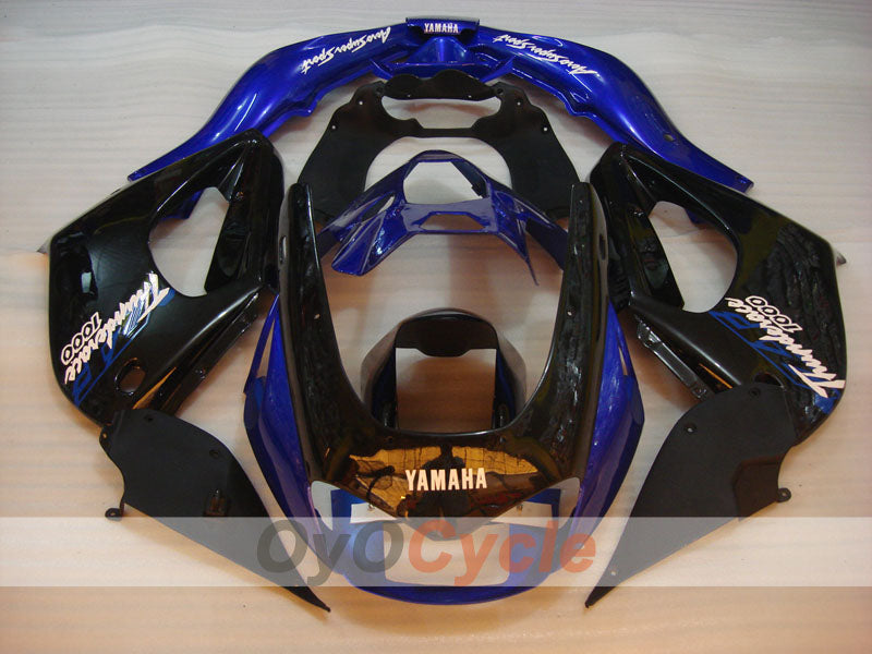 Kit carene per YZF1000R del 97-07 - Blu, Nero - Stile di fabbrica #OYO87906441