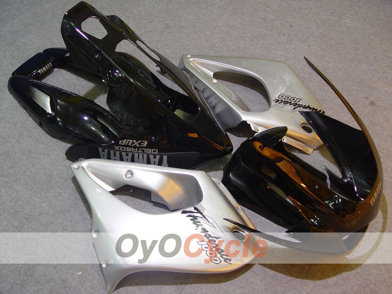 Kit carene per YZF1000R 97-07 - Nero, Argento - Stile di fabbrica #OYO87906444