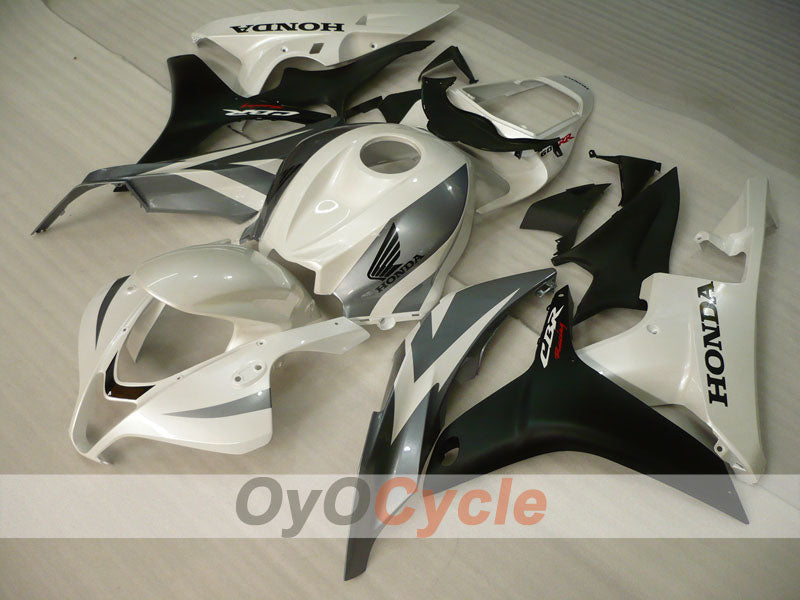 Carenatura a iniezione per CBR600RR 07-08 - Bianco, Nero - Stile di fabbrica #OYO87900389 Immagine principale del prodotto
