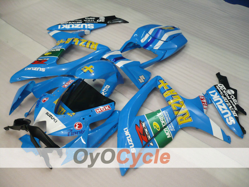 Kit carene a iniezione per GSX R750 08-10 - Blu, Nero - Rizla+ #OYO87901455 Immagine secondaria del prodotto
