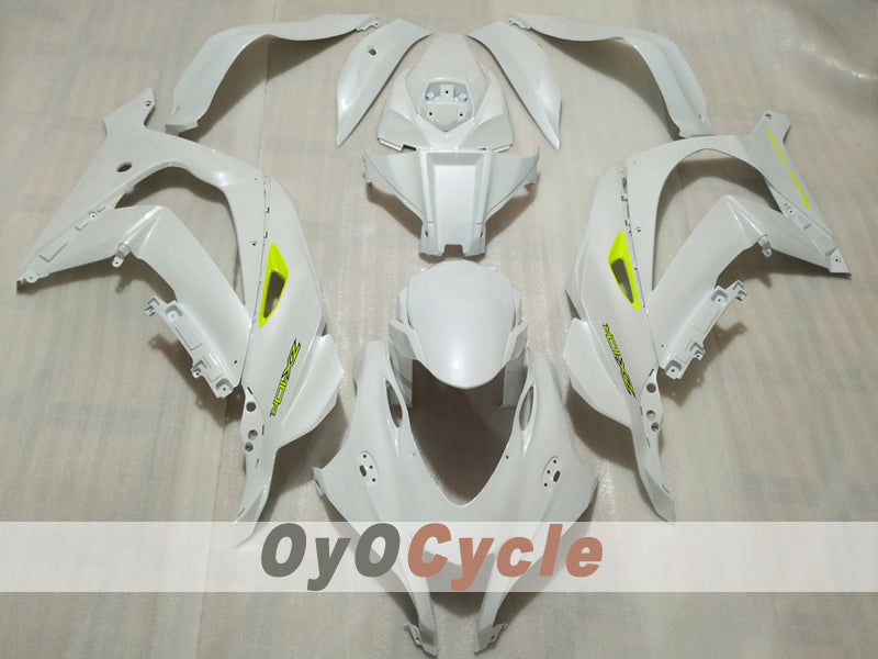 Kit carenatura a iniezione per NINJA ZX-10R 16-20 - Bianco perlato - Stile di fabbrica #OYO87914617 Immagine principale del prodotto