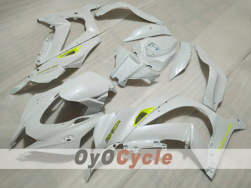 Kit carenatura a iniezione per NINJA ZX-10R 16-20 - Bianco perlato - Stile di fabbrica #OYO87914617 Immagine secondaria del prodotto