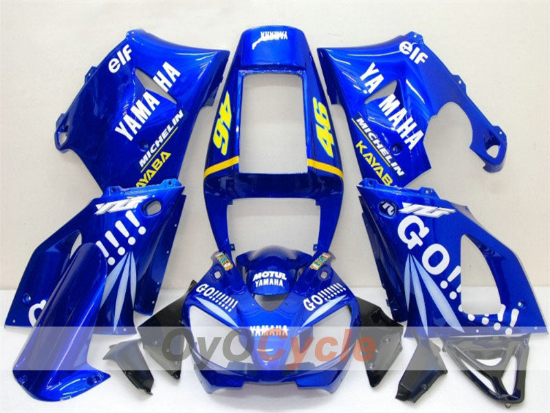 Kit carene a iniezione per YZF-R1 98-99 - Blu, Bianco - GO!!!!!!!, MICHELIN #OYO87900743 Immagine principale del prodotto