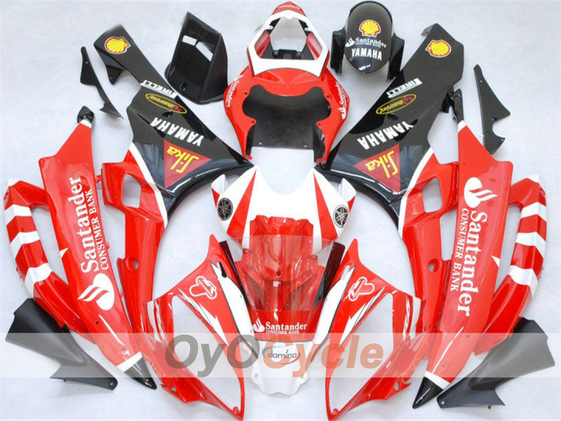 Kit carene a iniezione per YZF-R6 06-07 - Rosso, Nero - Santander #OYO87900952 Immagine principale del prodotto