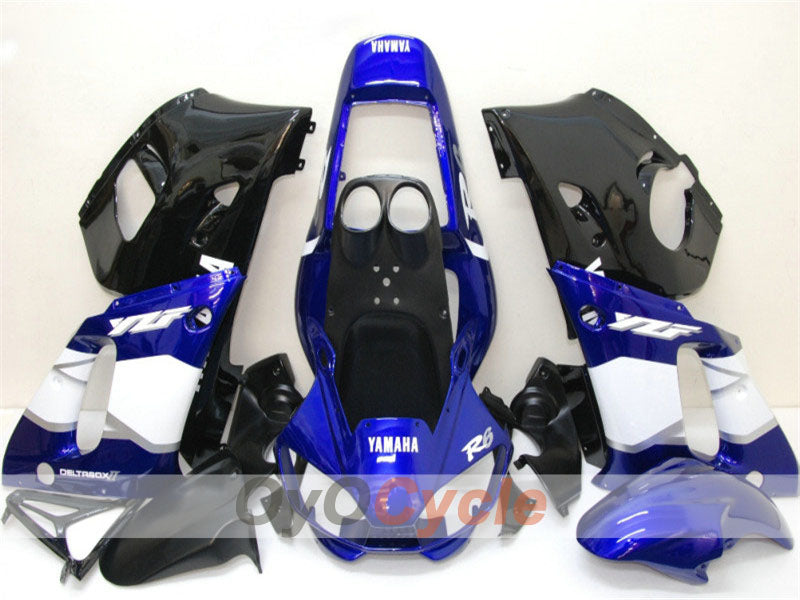 Carenatura a iniezione per YZF-R6 98-02 - Blu, Nero - Stile di fabbrica #OYO87900994 Immagine principale del prodotto