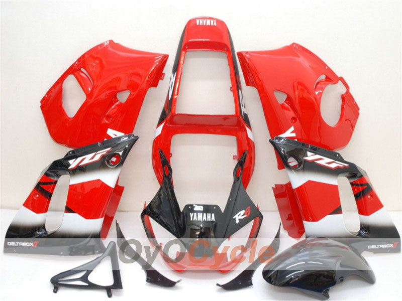 Kit carene a iniezione per YZF-R6 98-02 - Rosso, Nero - Stile di fabbrica #OYO87900999 Immagine principale del prodotto
