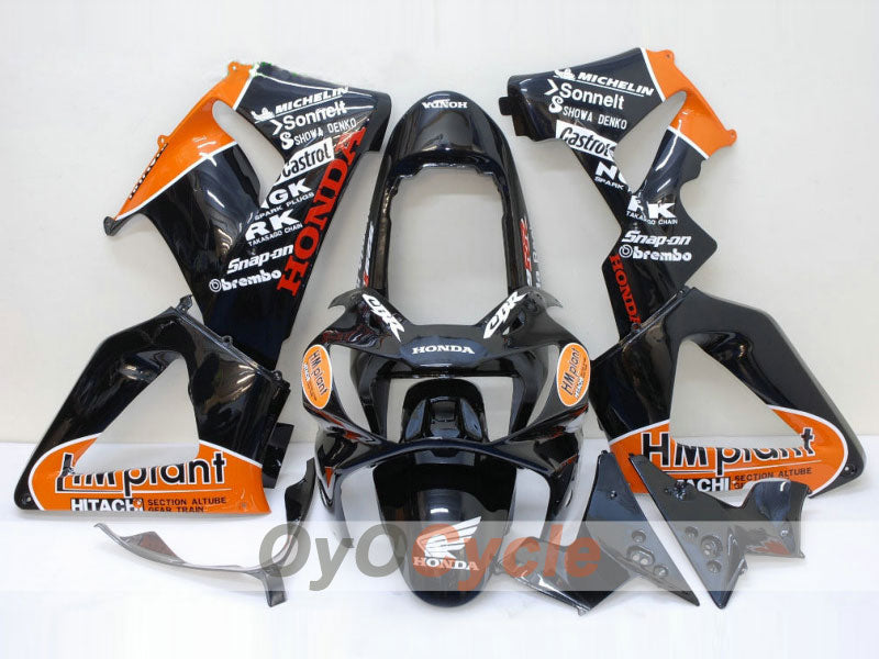 Kit carene a iniezione per CBR900RR 929 00-01 - Arancione, Nero - HM Plant #OYO87902703 Immagine principale del prodotto