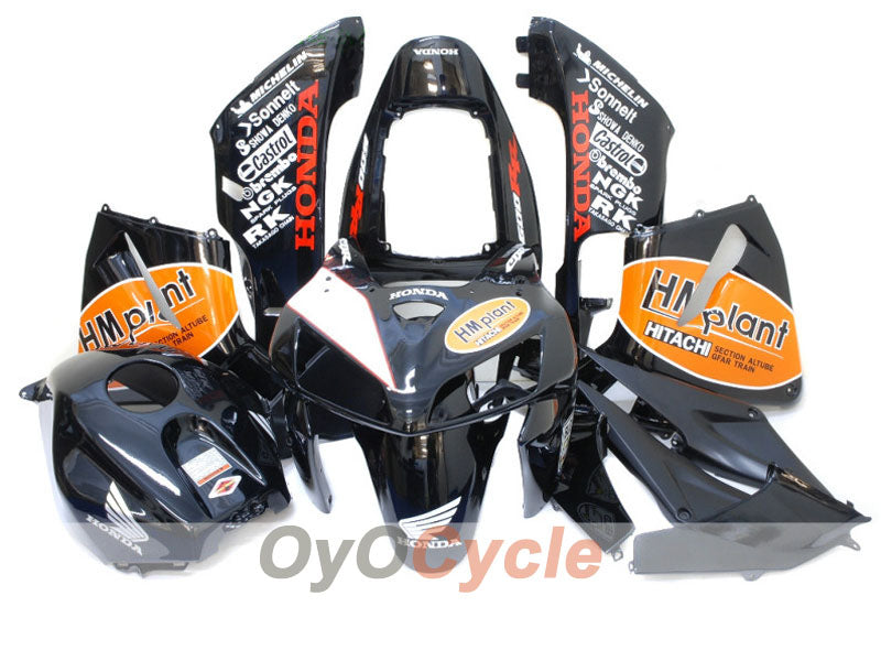 Kit carene stampate a iniezione per CBR600RR 05-06 - Arancione, Nero - Castrol, HM Plant #OYO87900252 Immagine principale del prodotto
