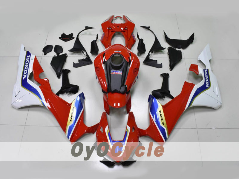 Kit carene a iniezione per CBR1000RR 17-19 - Rosso, Blu, Bianco - Stile Factory #OYO87914594 Immagine principale del prodotto