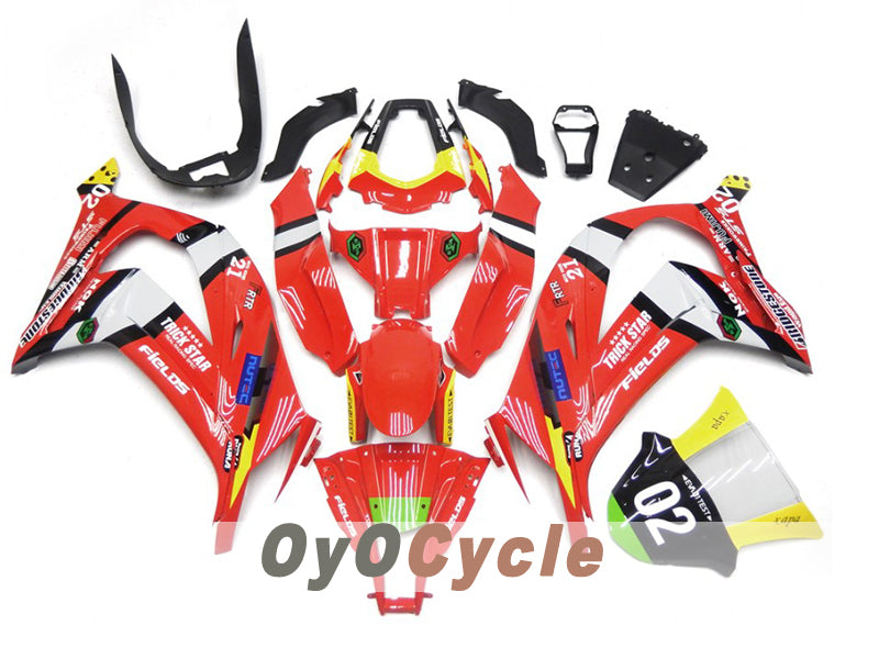 Kit carene a iniezione per NINJA ZX-10R 16-20 - Rosso - Stile di fabbrica #OYO87914611 Immagine principale del prodotto