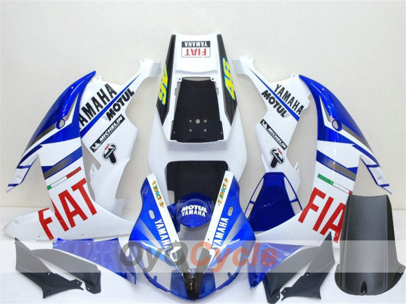 Kit carene a iniezione per YZF-R1 02-03 - Blu, Bianco - FIAT, MICHELIN, MOTUL #OYO87900790 Immagine principale del prodotto