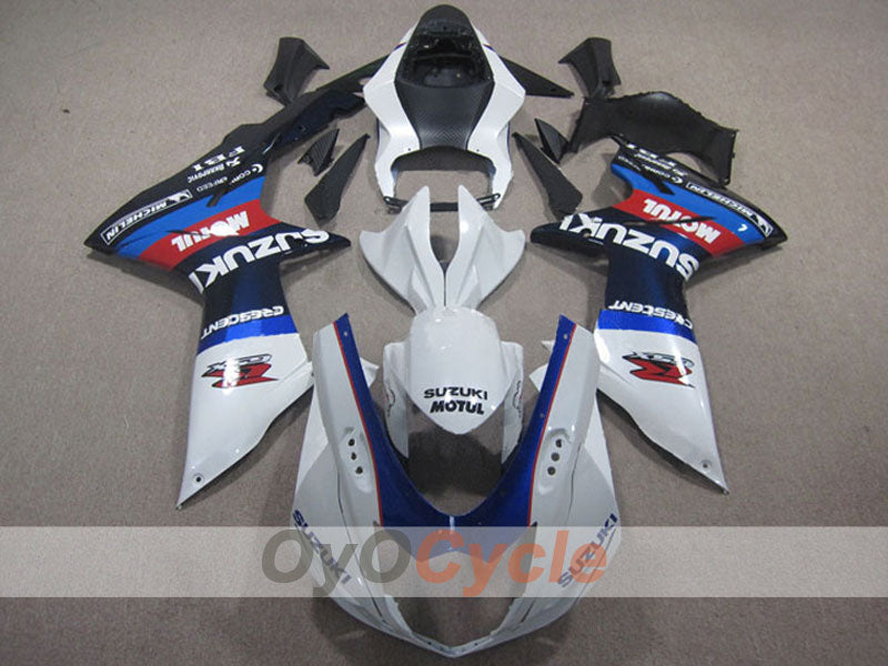 Kit carene a iniezione per GSX R750 anni 11-26 - Bianco, Nero - Stile Factory #OYO87901468 Immagine principale del prodotto