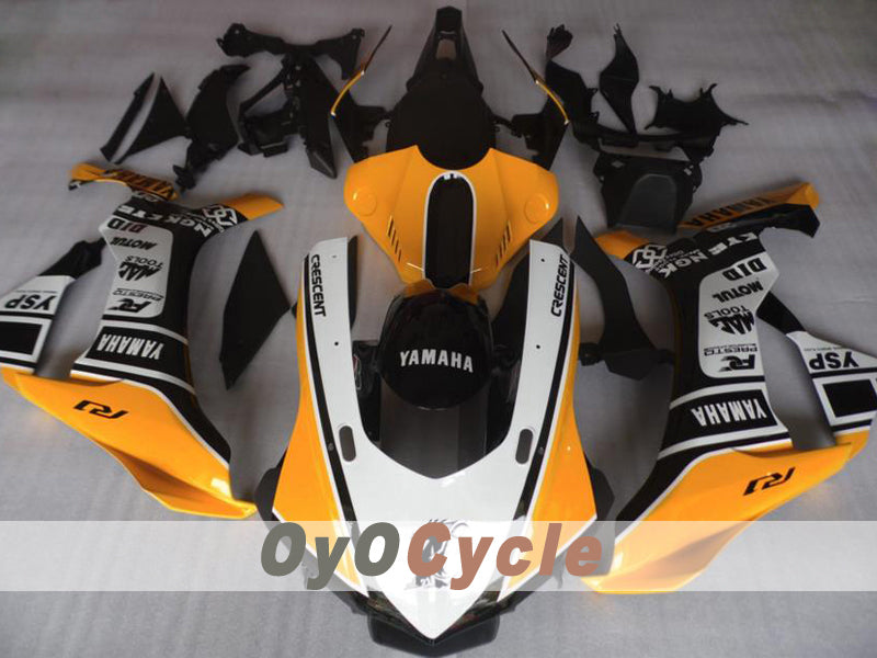 Kit carene a iniezione per YZF-R1 15-19 - Giallo, Bianco, Nero - Altri #OYO87914633 Immagine principale del prodotto