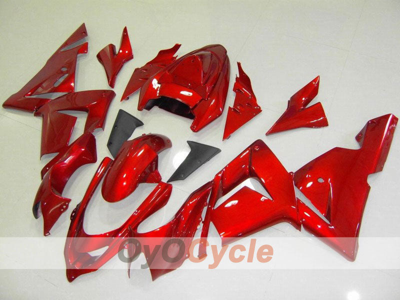 Carenatura a iniezione per NINJA ZX-10R 04-05 - Rosso, Nero - Stile di fabbrica #OYO87901530 Immagine principale del prodotto