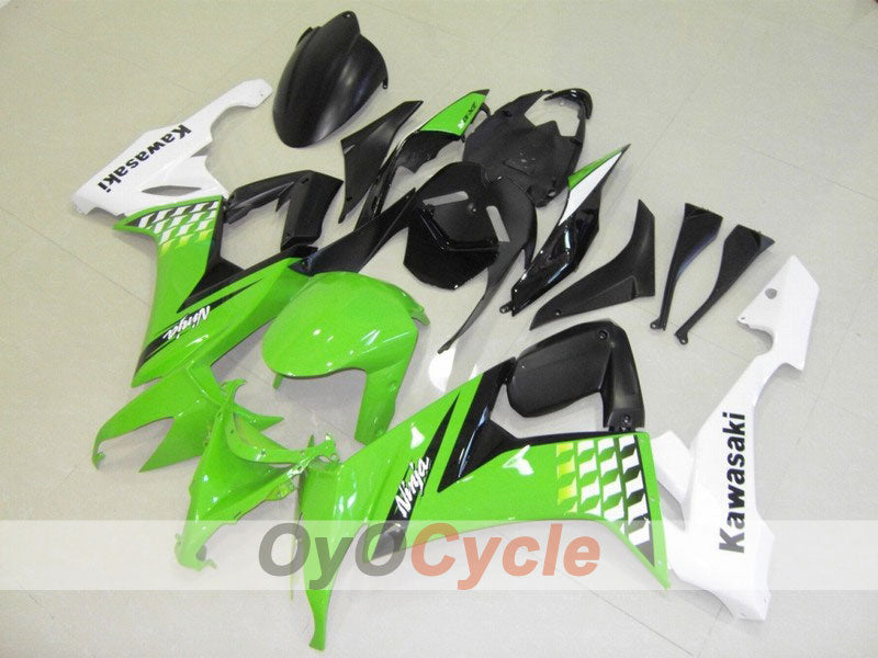 Kit carene a iniezione per NINJA ZX-10R 08-10 - Verde, Nero - Stile Factory #OYO87901647 Immagine principale del prodotto