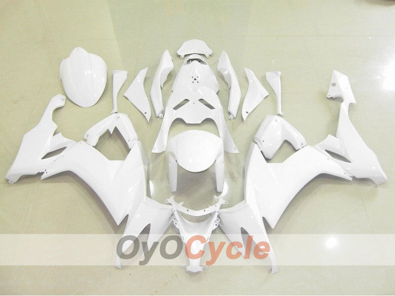 Kit carene a iniezione per NINJA ZX-10R 08-10 - Bianco - Stile Fabbrica #OYO87901636 Immagine principale del prodotto