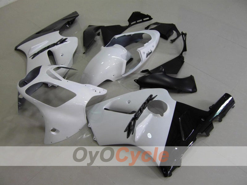 Kit carenatura a iniezione per NINJA ZX-12R 00-01 - Bianco, Nero - Stile di fabbrica #OYO87903077 Immagine principale del prodotto